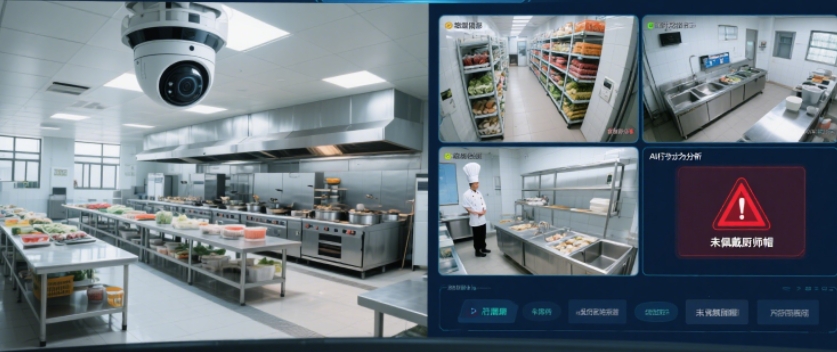 学校食堂后厨监管透明化，食安智护每一餐