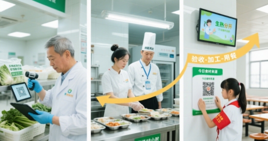 政策监管下，如何让校园食安监管平台实现全链透明化？