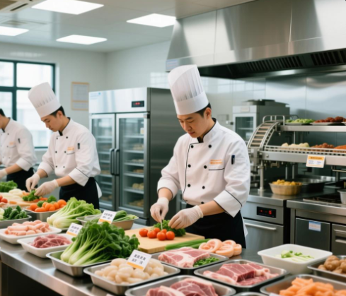 食堂管理：入库、验收、库房、出库一体化智慧解决方案