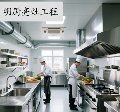 现代明厨亮灶的智能管控体系
