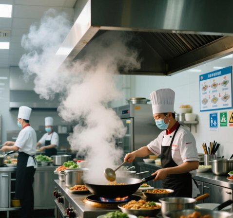 学校食堂油烟在线监测解决方案