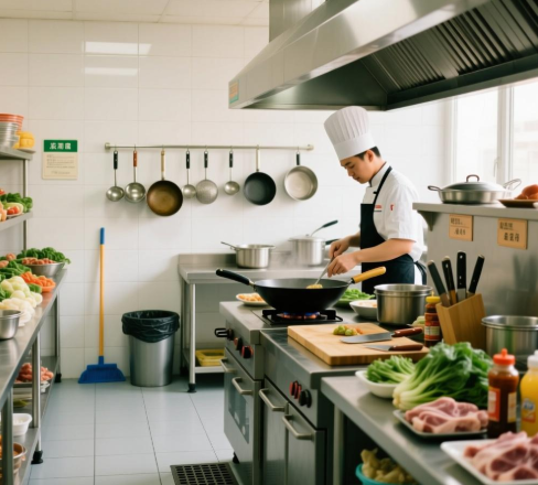 阳光厨房AI监管方案