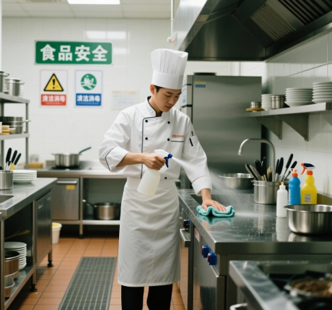 食堂清洗消毒标准与智慧监管方案
