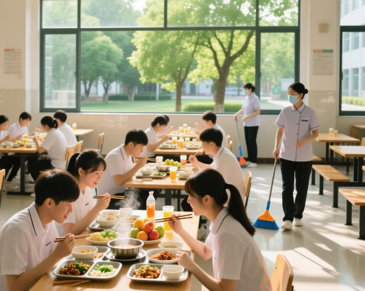 从记录到追溯：数字台账筑牢校园食品安全防线