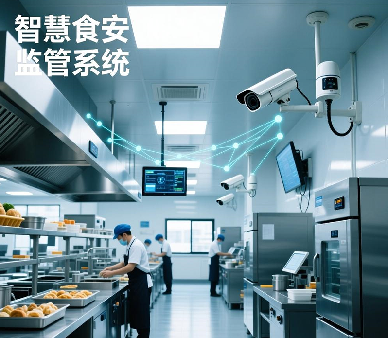 智慧食安支柱：AI监管、物联网感知、全程追溯