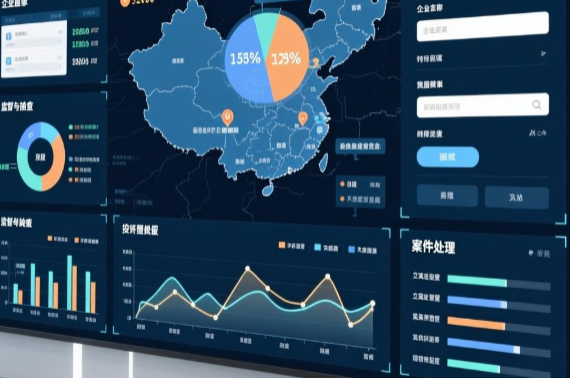 智慧食安数据可视化大屏设计方案