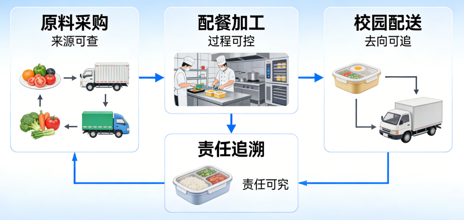 配餐企业食安追溯方案