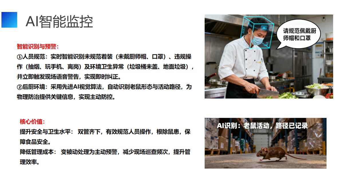 中小学食安一体化管理系统