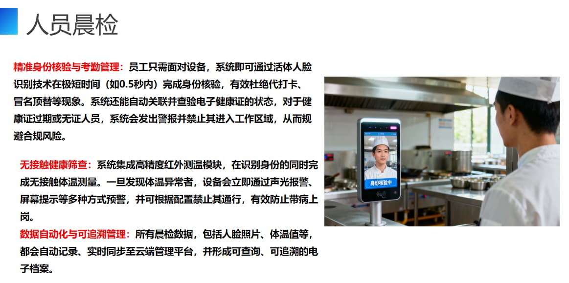 中小学食安一体化管理系统